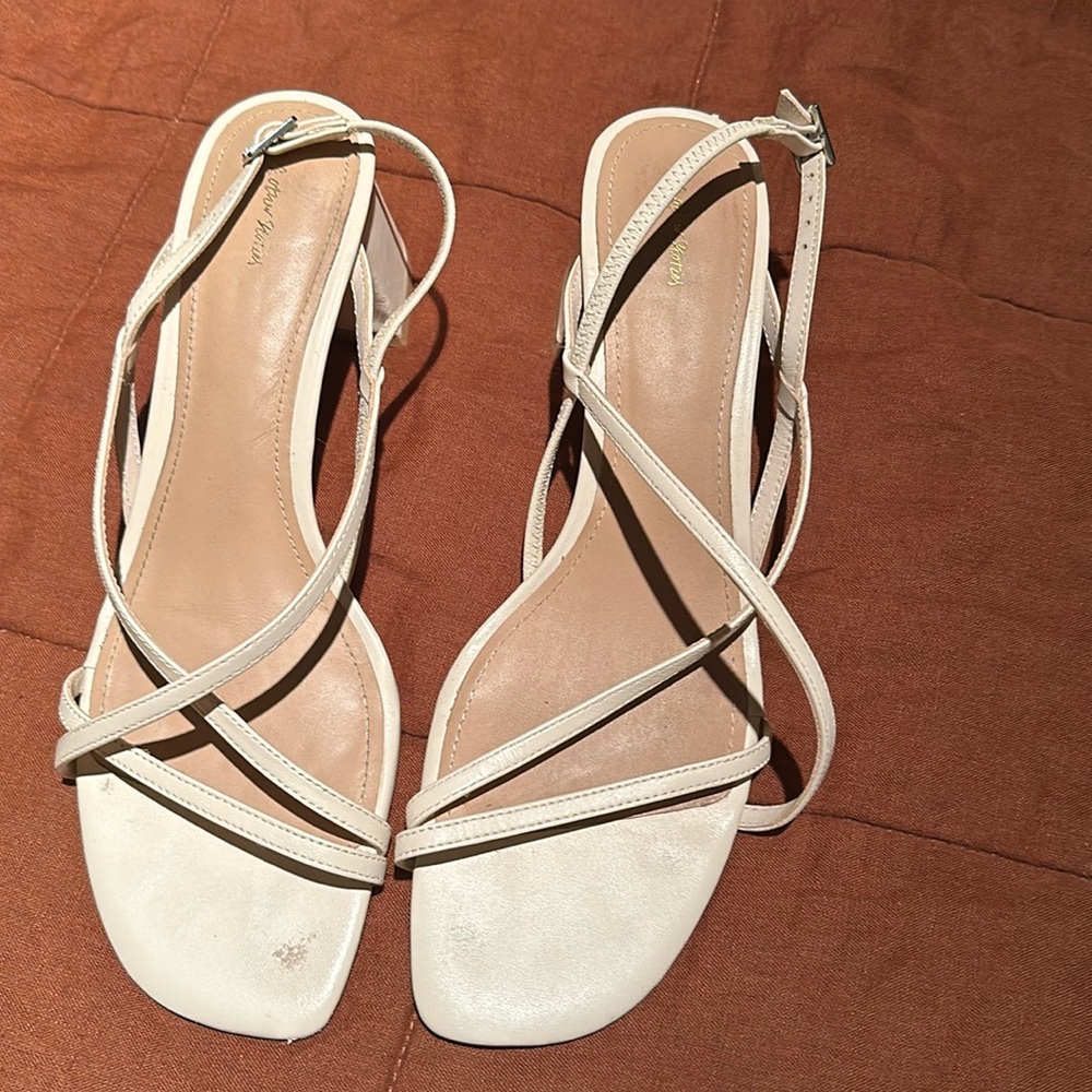 & other stories leather sling backs